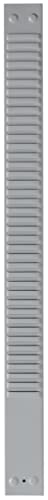 Nobo 1900398 Kartentafel-Zubehör Kartenträger für Stecksystem, Größe 2, 40 Schlitze, 1 Stück, grau Nobo 1900398 Kartentafel-Zubehör Kartenträger für Stecksystem, Größe 2, 40 Schlitze, 1 Stück, grau von Nobo