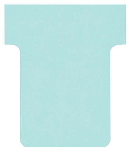 Nobo Kartentafel Zubehör T-Karten, Größe 1.5, 100 Stück, blau von Nobo