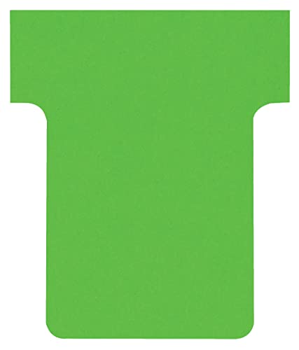 Nobo Kartentafel Zubehör T-Karten, Größe 1.5, 100 Stück, grün von Nobo