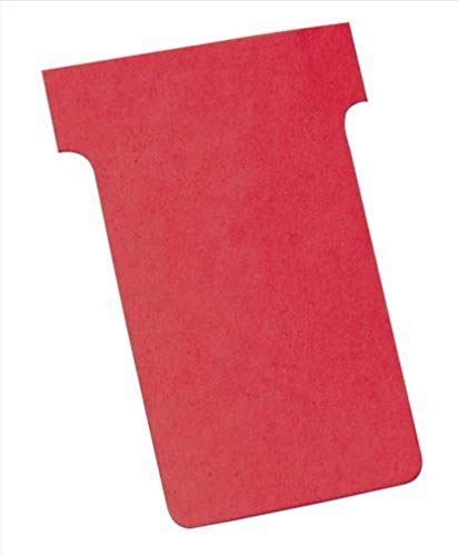 Nobo Kartentafel Zubehör T-Karten in Blisterverpackung, Größe 3, 100 Stück, rot Nobo Kartentafel Zubehör T-Karten in Blisterverpackung, Größe 3, 100 Stück, rot von Nobo