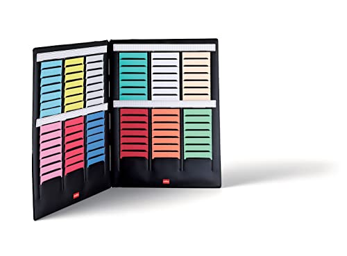 Nobo Mini T-Karten Planungsset, Haftnotizen Set mit 2 Klappen mit 3 Spalten, Größe 2 und 16 Steckplätze, 3084600 Nobo Mini T-Karten Planungsset, Haftnotizen Set mit 2 Klappen mit 3 Spalten, Größe 2 und 16 Steckplätze, 3084600 von Nobo
