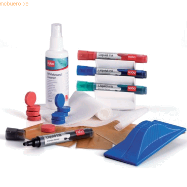 Nobo Starter-Set für Weißwandtafeln 32 Teile von Nobo