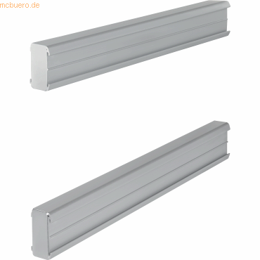 Nobo T-Karten-Rahmenprofil Kartenträgermodul 388mm grau VE=2 Stück Nobo T-Karten-Rahmenprofil Kartenträgermodul 388mm grau VE=2 Stück von Nobo