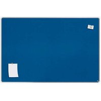 nobo Pinnwand Premium Plus 180,0 x 120,0 cm Textil blau von Nobo