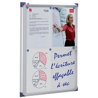 nobo Schaukasten Pacific silber 4x DIN A4, 1 St. nobo Schaukasten Pacific silber 4x DIN A4, 1 St. von Nobo