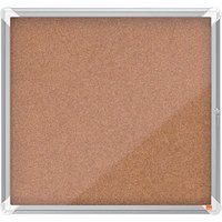 nobo Schaukasten Premium Plus silber 6x DIN A4 70,8 x 4,3 x 66,7 cm, 1 St. von Nobo