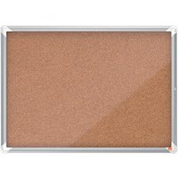 nobo Schaukasten Premium Plus silber 8x DIN A4 92,3 x 4,3 x 66,7 cm, 1 St. von Nobo