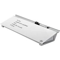 nobo Schreibtisch-Whiteboard Notiz 45,0 x 14,0 cm weiß Glas von Nobo