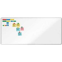 nobo Whiteboard Premium Plus 270,0 x 120,0 cm weiß, silber emaillierter Stahl von Nobo