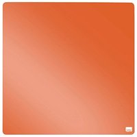 nobo Glas-Magnettafeln 36,0 x 36,0 cm orange von Nobo