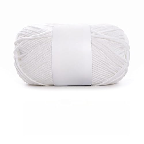 12 Stück Cotton yarn Häkelgarn für Anfänger Acrylgarn Wolle zum Stricken Mehrfarbig Einfaches Strickgarn zum Häkeln Mehrfarbiges Garn Stricken Häkeln und DIY Basteln (1) von Nocyclonic