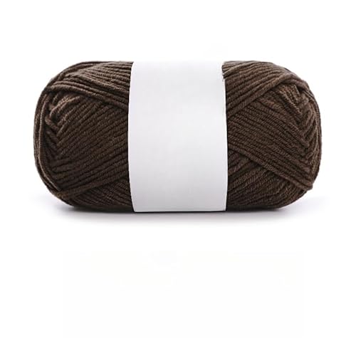 12 Stück Cotton yarn Häkelgarn für Anfänger Acrylgarn Wolle zum Stricken Mehrfarbig Einfaches Strickgarn zum Häkeln Mehrfarbiges Garn Stricken Häkeln und DIY Basteln (32) von Nocyclonic