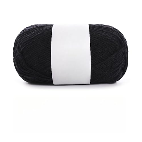 12 Stück Cotton yarn Häkelgarn für Anfänger Acrylgarn Wolle zum Stricken Mehrfarbig Einfaches Strickgarn zum Häkeln Mehrfarbiges Garn Stricken Häkeln und DIY Basteln (34) von Nocyclonic