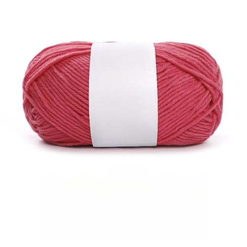 12 Stück Cotton yarn Häkelgarn für Anfänger Acrylgarn Wolle zum Stricken Mehrfarbig Einfaches Strickgarn zum Häkeln Mehrfarbiges Garn Stricken Häkeln und DIY Basteln (7) von Nocyclonic