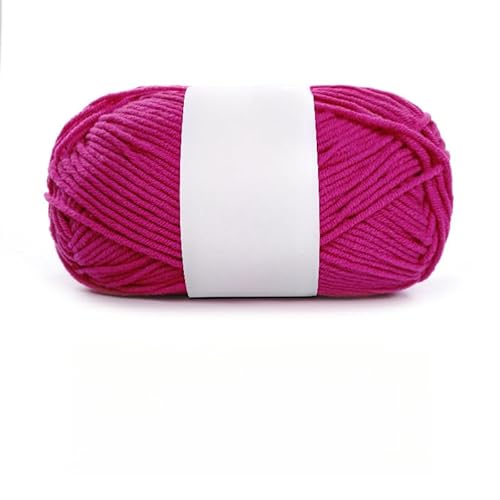 12 Stück Cotton yarn Häkelgarn für Anfänger Acrylgarn Wolle zum Stricken Mehrfarbig Einfaches Strickgarn zum Häkeln Mehrfarbiges Garn Stricken Häkeln und DIY Basteln (8) von Nocyclonic