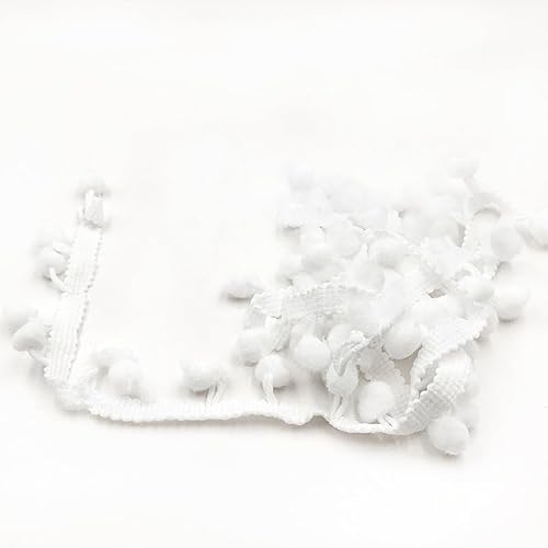 Fringe Trim Band Pom Pom Spitzen für Näharbeit Nähen DIY Handwerk Home Party Dekorationen (1,18M) von Nocyclonic