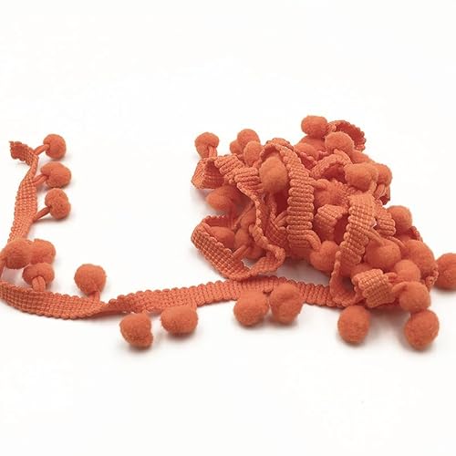 Fringe Trim Band Pom Pom Spitzen für Näharbeit Nähen DIY Handwerk Home Party Dekorationen (13,18M) von Nocyclonic