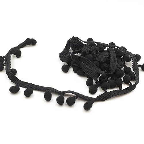 Fringe Trim Band Pom Pom Spitzen für Näharbeit Nähen DIY Handwerk Home Party Dekorationen (19,18M) von Nocyclonic