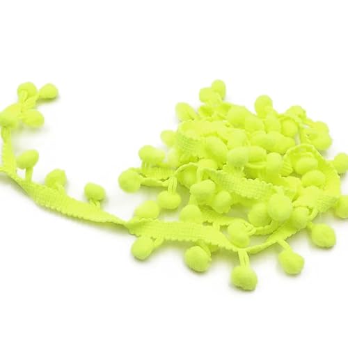 Fringe Trim Band Pom Pom Spitzen für Näharbeit Nähen DIY Handwerk Home Party Dekorationen (20,18M) von Nocyclonic