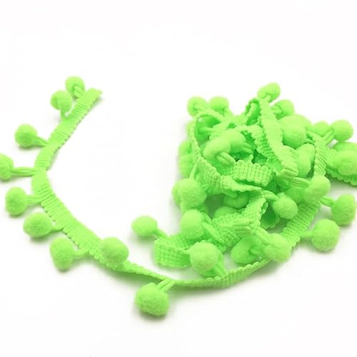 Fringe Trim Band Pom Pom Spitzen für Näharbeit Nähen DIY Handwerk Home Party Dekorationen (21,18M) von Nocyclonic