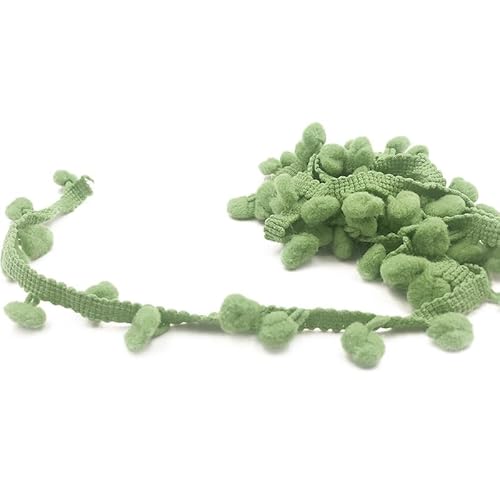 Fringe Trim Band Pom Pom Spitzen für Näharbeit Nähen DIY Handwerk Home Party Dekorationen (22,18M) von Nocyclonic