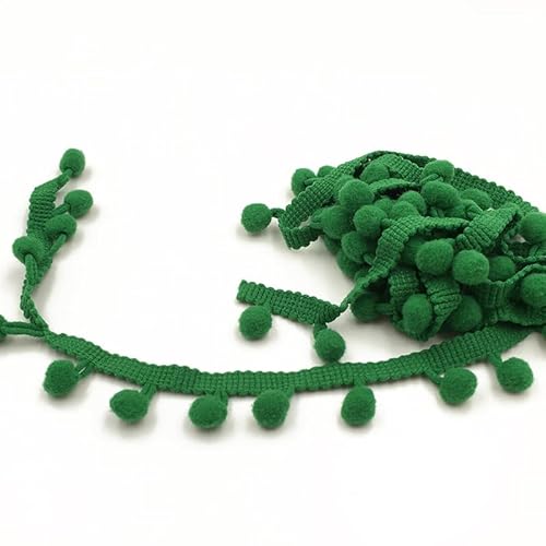 Fringe Trim Band Pom Pom Spitzen für Näharbeit Nähen DIY Handwerk Home Party Dekorationen (23,18M) von Nocyclonic