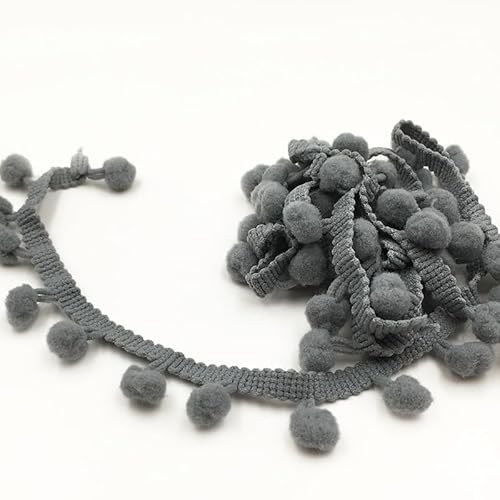 Fringe Trim Band Pom Pom Spitzen für Näharbeit Nähen DIY Handwerk Home Party Dekorationen (26,18M) von Nocyclonic