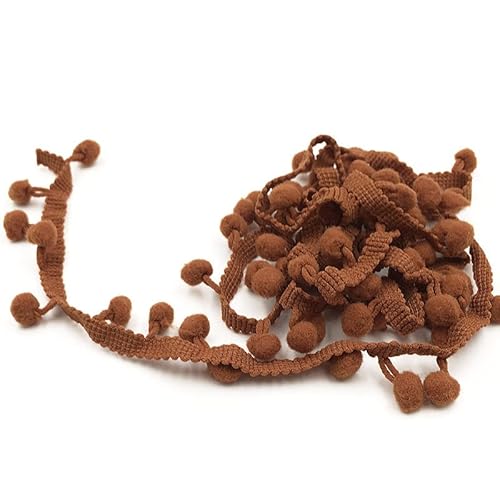 Fringe Trim Band Pom Pom Spitzen für Näharbeit Nähen DIY Handwerk Home Party Dekorationen (30,18M) von Nocyclonic