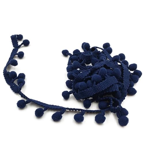 Fringe Trim Band Pom Pom Spitzen für Näharbeit Nähen DIY Handwerk Home Party Dekorationen (33,18M) von Nocyclonic