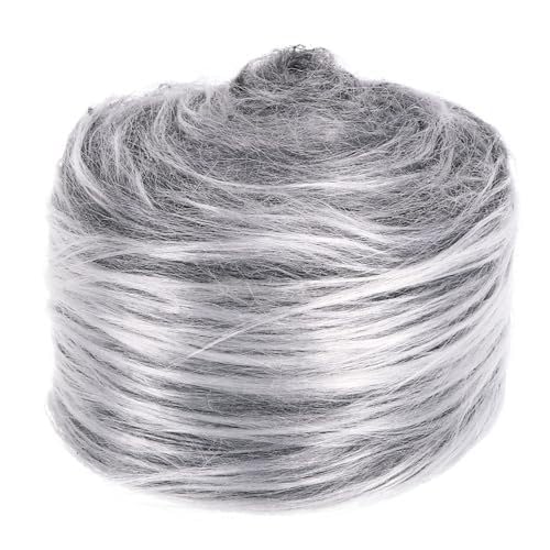 Furry Faux Kunstleder PlüSch Kunstfell Band Kunstpelz Fellstoff, 5cmx150cm/10cmx150cm Furry Faux Craft Plüschstoff Kunstleder,Plüsch Weiß Pelz DIY Dekoration Weihnachts (Q,4 Stück 10x150cm) von Nocyclonic