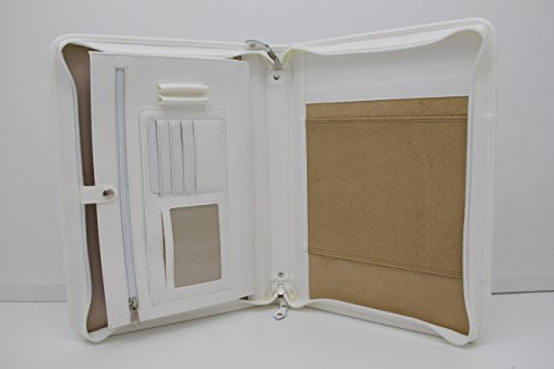 Noda A4 Ringmappe aus PU-Leder, für Präsentationen, Meetings und Konferenzen weiß Noda A4 Ringmappe aus PU-Leder, für Präsentationen, Meetings und Konferenzen weiß von Noda