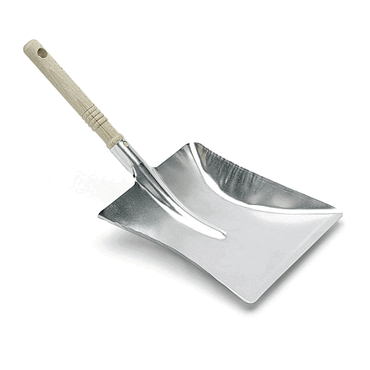 Nölle Kehrschaufel metall verzinkt mit Holzgriff von Nölle
