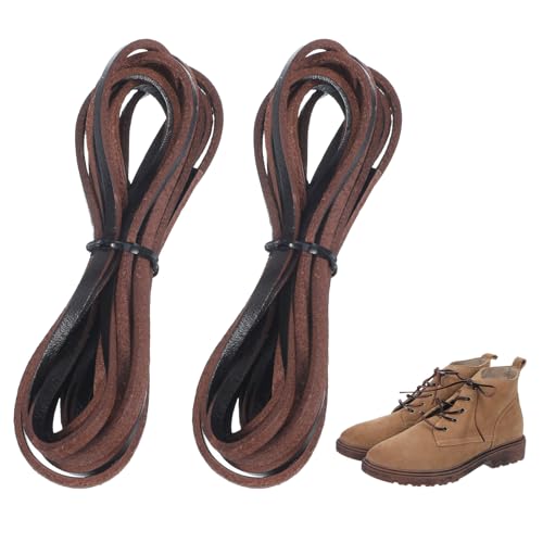 Nogeqi 2 Rollen Lederband 3mm × 2m Lederriemen Meterware Echtes Leder Band Lederband für Ketten, Braun Lederbänder Flach Lederschnur Schnürsenkel Leder Schnur Basteln für DIY Halskette Armband Schmuck Nogeqi 2 Rollen Lederband 3mm × 2m Lederriemen Meterware Echtes Leder Band Lederband für Ketten, Braun Lederbänder Flach Lederschnur Schnürsenkel Leder Schnur Basteln für DIY Halskette Armband Schmuck von Nogeqi