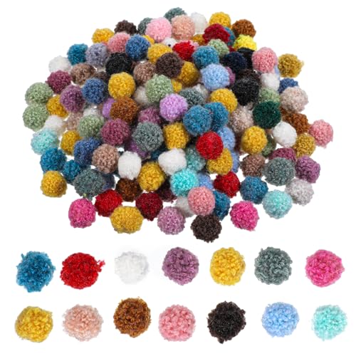Nogeqi 200 Stück Bunt Mini Pompons Zum Basteln 15mm, Bunte Kleine Pompoms, Flauschigen Mini Pompom Pastell Pompon Bommel Bommeln Filzkugeln Für Diy Kreative Bastelarbeiten Und Osterdekorationen Nogeqi 200 Stück Bunt Mini Pompons Zum Basteln 15mm, Bunte Kleine Pompoms, Flauschigen Mini Pompom Pastell Pompon Bommel Bommeln Filzkugeln Für Diy Kreative Bastelarbeiten Und Osterdekorationen von Nogeqi