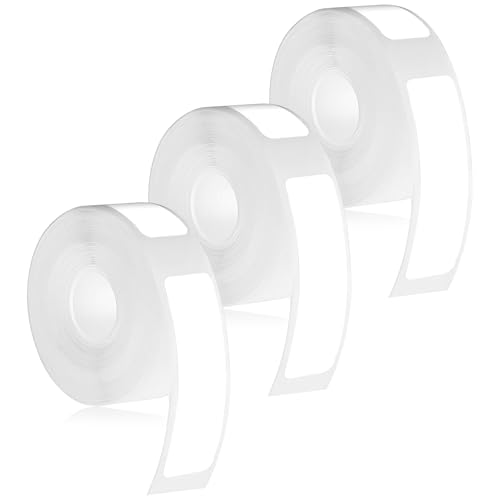 Nogeqi 3 Rollen Etiketten Weiß für Phomemo D30/D32/D35/Q30/Q30S/Q31, 12 x 40 mm, Thermal Label Tape, Thermo Etikettenband Adaptiertes Etikettendruckpapier für Haus Büro Schule, 160 Bänder/Rolle Nogeqi 3 Rollen Etiketten Weiß für Phomemo D30/D32/D35/Q30/Q30S/Q31, 12 x 40 mm, Thermal Label Tape, Thermo Etikettenband Adaptiertes Etikettendruckpapier für Haus Büro Schule, 160 Bänder/Rolle von Nogeqi