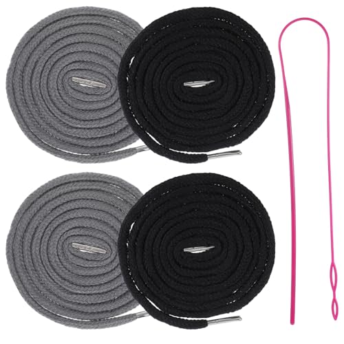 Nogeqi 4 Stück Kordel für Jogginghose, 140 cm Kordelband für Hoodie, Polyester Hosen Kordel Durchziehnadel mit 1 Kordelzug Einfädler, Kordelenden Metall Ersatz-Saiten Sporthosen Sweatshirts Nogeqi 4 Stück Kordel für Jogginghose, 140 cm Kordelband für Hoodie, Polyester Hosen Kordel Durchziehnadel mit 1 Kordelzug Einfädler, Kordelenden Metall Ersatz-Saiten Sporthosen Sweatshirts von Nogeqi