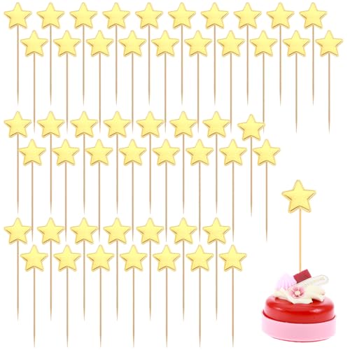 Nogeqi 50 Stück Pu-Material Sterne Muffin Deko, Stern Form Glitter Cupcake Toppers, Gold Glitzern Star Cupcake Deko Für Geburtstag, Weihnachte Baby Dusche Verlobung Hochzeit Party Nogeqi 50 Stück Pu-Material Sterne Muffin Deko, Stern Form Glitter Cupcake Toppers, Gold Glitzern Star Cupcake Deko Für Geburtstag, Weihnachte Baby Dusche Verlobung Hochzeit Party von Nogeqi
