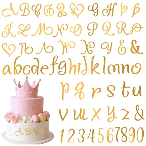 Nogeqi 64 Stück Acryl Buchstaben für Torte, Gold Cake Topper Personalisiert, Kuchen Deko Buchstaben und Zahlen 0-9 Tortendeko Wiederverwendbare für Geburtstage, Hochzeiten, Jubiläen, Partys Nogeqi 64 Stück Acryl Buchstaben für Torte, Gold Cake Topper Personalisiert, Kuchen Deko Buchstaben und Zahlen 0-9 Tortendeko Wiederverwendbare für Geburtstage, Hochzeiten, Jubiläen, Partys von Nogeqi
