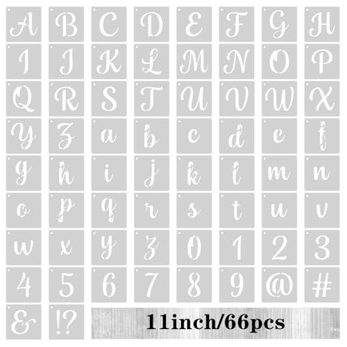 Nogeqi 66 Stück Buchstaben Und Zahlen Schablone, Schablonen Malen Malschablonen Textilgestaltung Buchstabenschablonen Zahlenschablone Wiederverwendbare Für Malerei, Basteln, Diy-Projekte Nogeqi 66 Stück Buchstaben Und Zahlen Schablone, Schablonen Malen Malschablonen Textilgestaltung Buchstabenschablonen Zahlenschablone Wiederverwendbare Für Malerei, Basteln, Diy-Projekte von Nogeqi