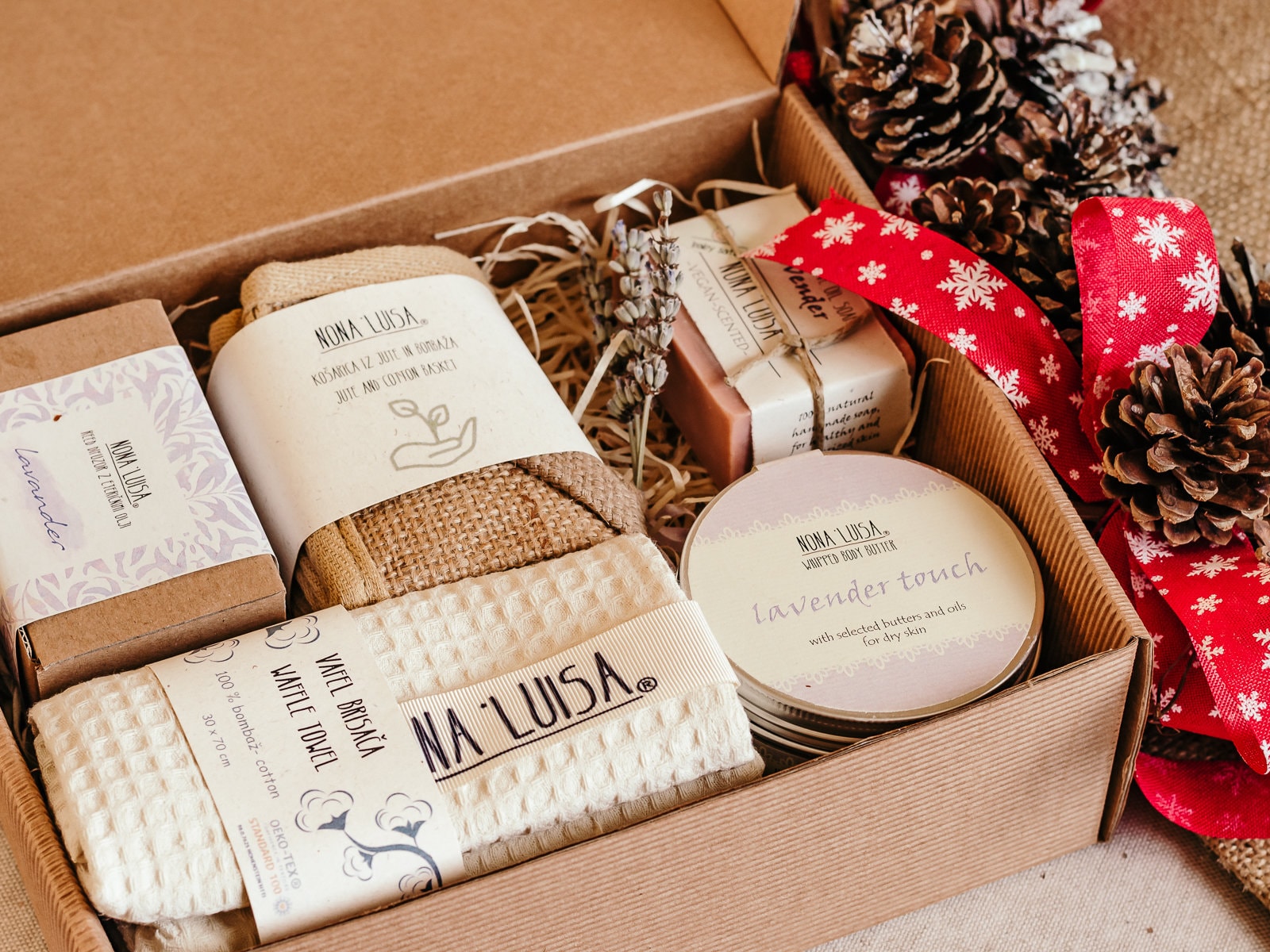 Lavendel Urlaub Self Care Geschenkset | Geschenkbox Für Sie Geschenk Box Spa-Set Lavendel-Selfcare-Geschenkset Lavendel Urlaub Self Care Geschenkset | Geschenkbox Für Sie Geschenk Box Spa-Set Lavendel-Selfcare-Geschenkset von NonaLuisa