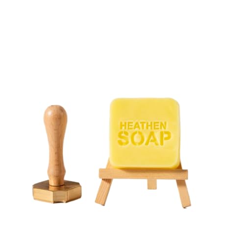 Individueller Seifenstempel – personalisierter Logo-Seifenstempel für selbstgemachte, einzigartige Branding-Logo, individuelle Geschenke für handgefertigte Bastelliebhaber, handgefertigtes Werkzeug von Noonedibs