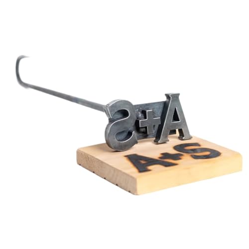 Individuelles Monogramm-Markeneisen – Eisen für personalisierte Bastelarbeiten, individuelles Monogramm-Geschenk, für Hochzeit, Einheits-Zeremonien, personalisierte Geschenke, Lederstempel Individuelles Monogramm-Markeneisen – Eisen für personalisierte Bastelarbeiten, individuelles Monogramm-Geschenk, für Hochzeit, Einheits-Zeremonien, personalisierte Geschenke, Lederstempel von Noonedibs