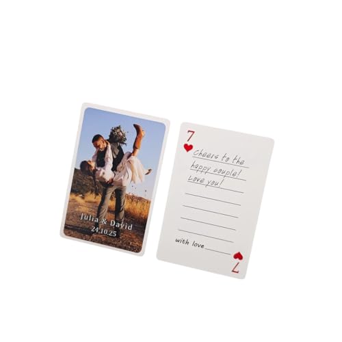 Personalisierte Spielkarten mit Foto – einzigartige Fotoalbum-Alternative, Weihnachts-Poker-Spielkarten, personalisiertes Gästebuch-Deck, individuelle Spielkarte mit Fotos Personalisierte Spielkarten mit Foto – einzigartige Fotoalbum-Alternative, Weihnachts-Poker-Spielkarten, personalisiertes Gästebuch-Deck, individuelle Spielkarte mit Fotos von Noonedibs