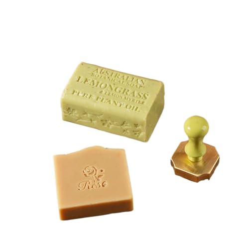 Stempel für Seife – personalisiertes Seifenherstellungs-Set, personalisiertes Logo, Seifen, Stempel, hausgemachte Seifen, Ldeal zum Basteln, Branding und Verschenken, DIY Ihr Logo-Design von Noonedibs
