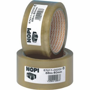 Nopi Packband 50mmx66m PP transparent Nopi Packband 50mmx66m PP transparent von Nopi