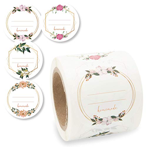 Nord Tape Etiketten Selbstklebend 200 Stück 5cm Ø Klebe-Etiketten zum Beschriften von Einmach-Gläsern, Aufkleber Marmeladenglas Beschriftbar, Gewürzetiketten Rund „Homemade“ Nord Tape Etiketten Selbstklebend 200 Stück 5cm Ø Klebe-Etiketten zum Beschriften von Einmach-Gläsern, Aufkleber Marmeladenglas Beschriftbar, Gewürzetiketten Rund „Homemade“ von Nord Tape