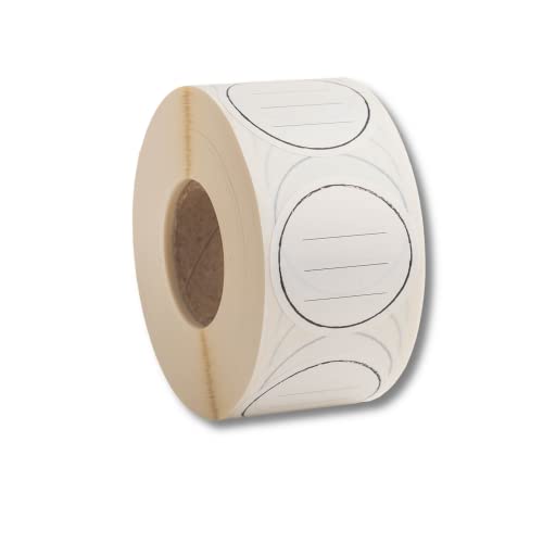 Wasserdicht Ø5cm 1000 Stück Klassisch Etiketten Selbstklebend zum Beschriften von Nord Tape