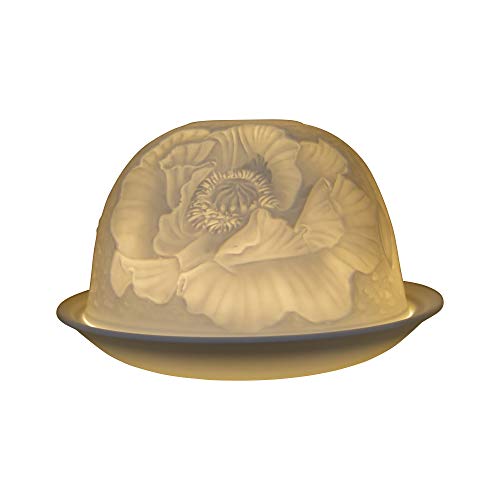 Nordic Lights Stencil Poppies Bone Porcelain Candle Shade Tea Light Holder Gift Nordic Lights Stencil Poppies Bone Porcelain Candle Shade Tea Light Holder Gift von Nordic Lights