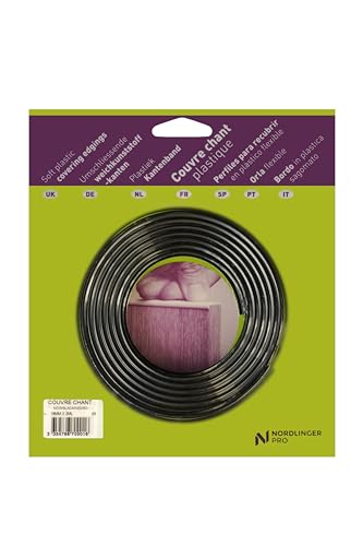 Nordlinger Pro 670001 Kantenschutz, Kunststoff, Schwarz, 16 mm x 2 ml Nordlinger Pro 670001 Kantenschutz, Kunststoff, Schwarz, 16 mm x 2 ml von Nordlinger Pro