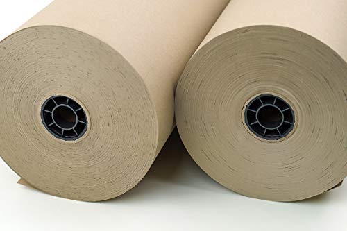 50 cm breite Rolle Schrenzpapier Packpapier Verpackungspapier mit Konen (Secarerollen) aus Recyclingpapier, 10 kg (100 g/m²) von Nordwerk